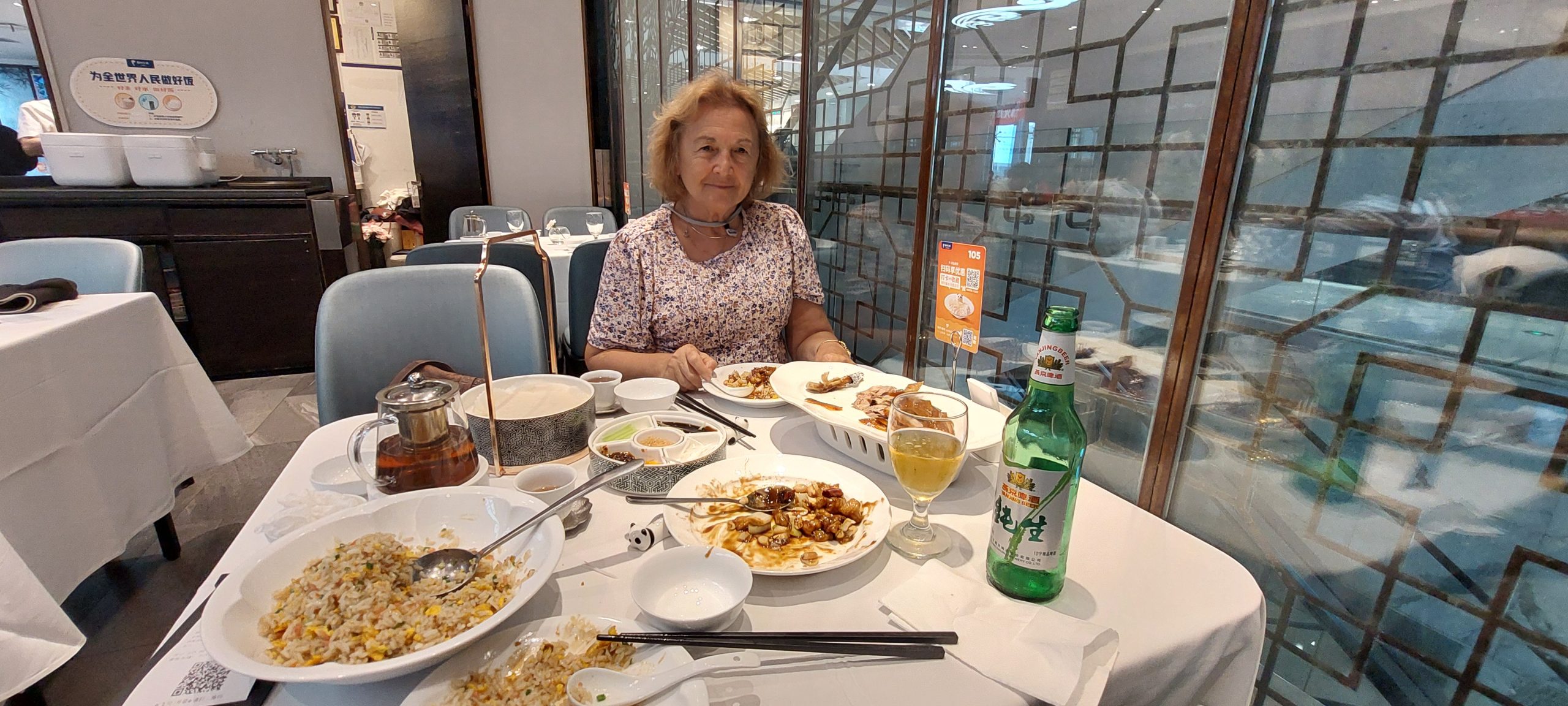 Beijing, Peking duck dinner