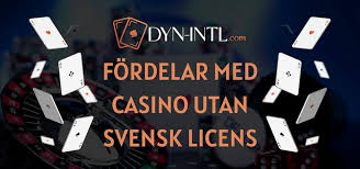 Casino med 10 Euro Insättning Utan Licens i Sverige